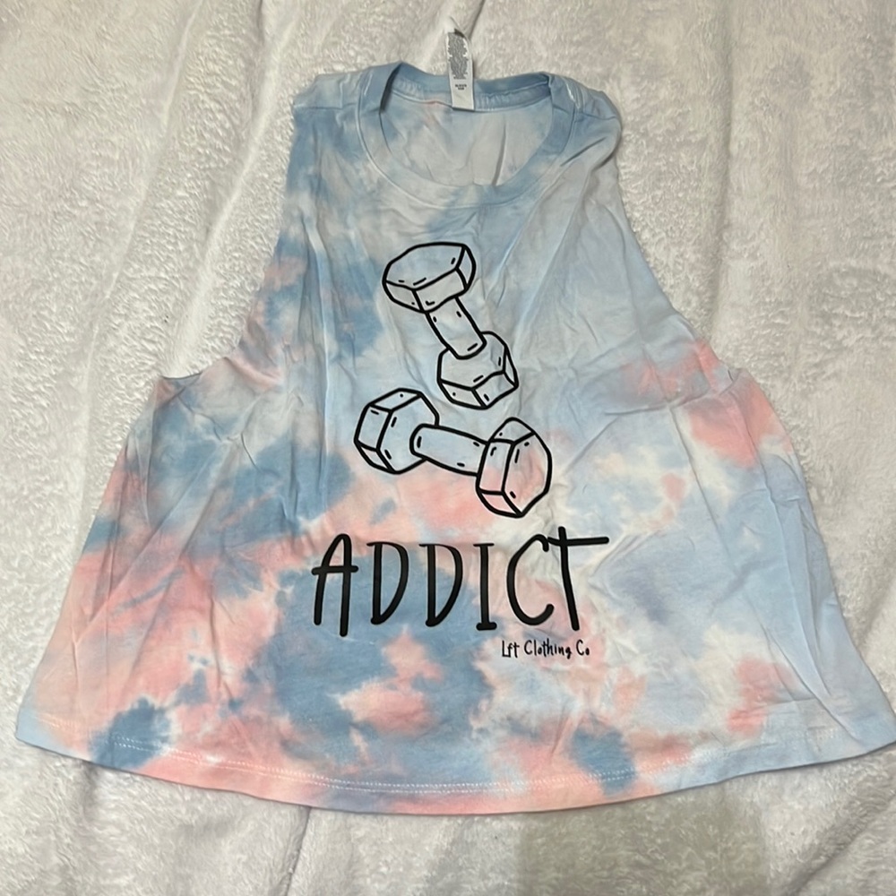 Cropped workout tank